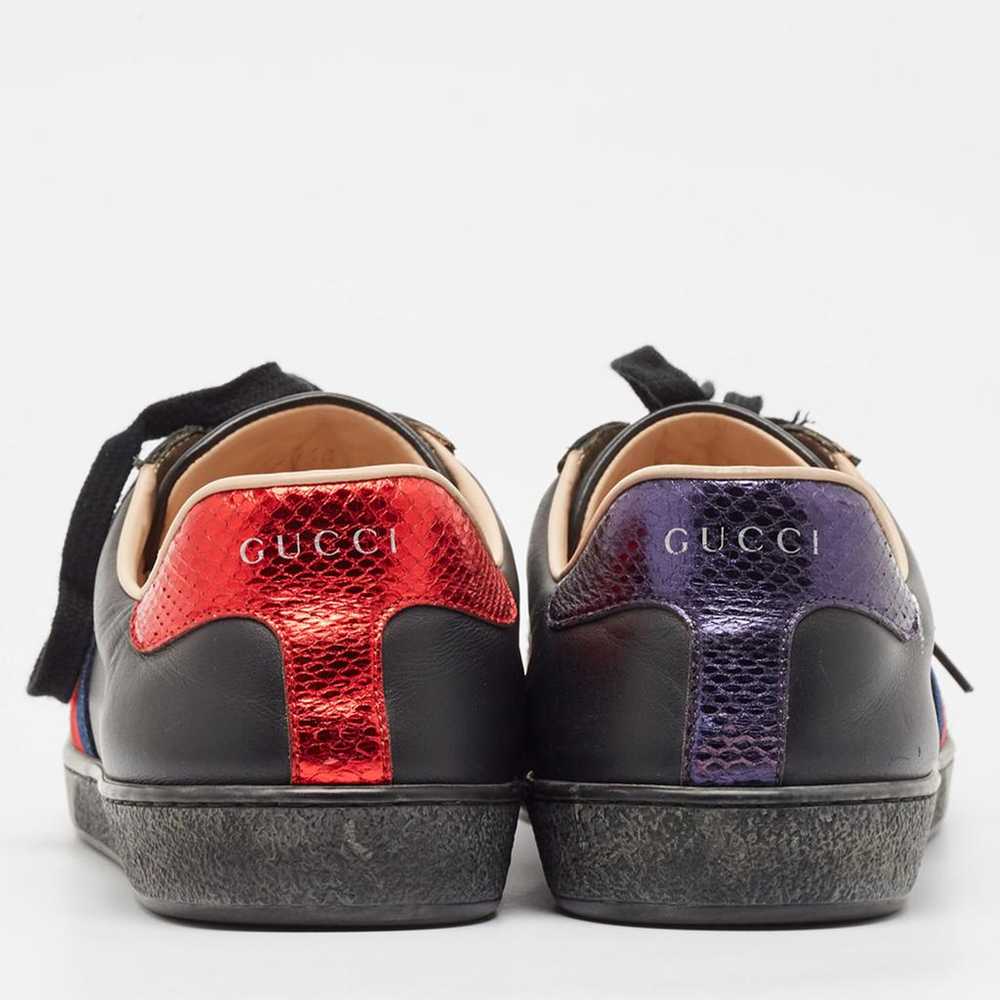 Gucci Leather trainers - image 4