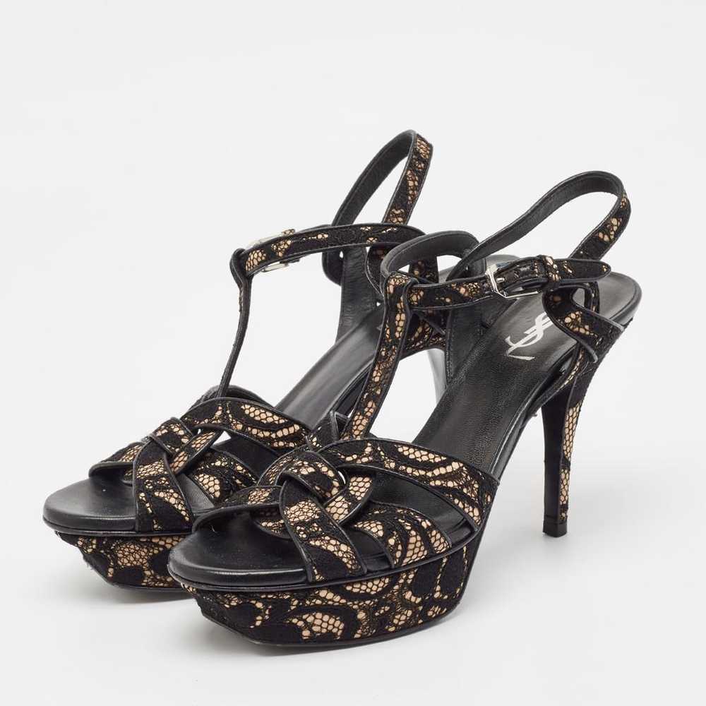 Saint Laurent Cloth sandal - image 2