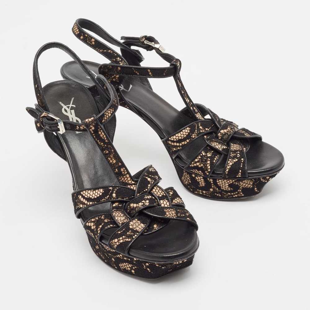 Saint Laurent Cloth sandal - image 3