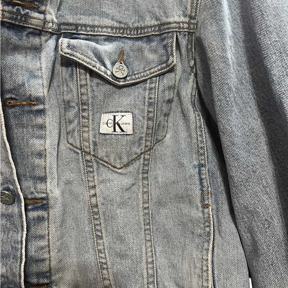 Vintage Calvin Klein Jean Jacket 90s Y2K - image 2