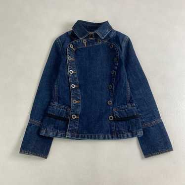 Denim Jacket Y2K Rare Design Fairy Grunge - image 1