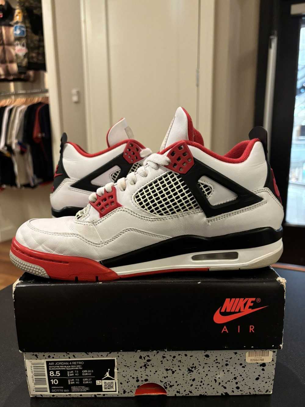 Jordan Brand Jordan 4 Retro Fire Red (2020) - image 3