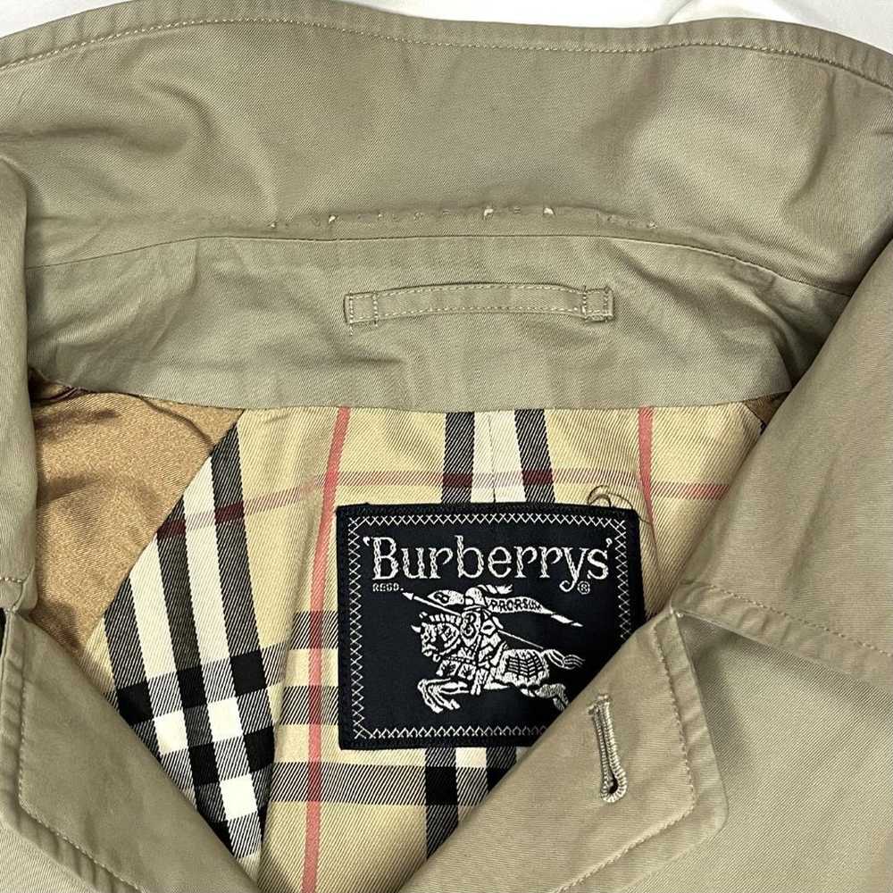 Burberrys Burberry Stand-up Collar Coat Nova Chec… - image 11