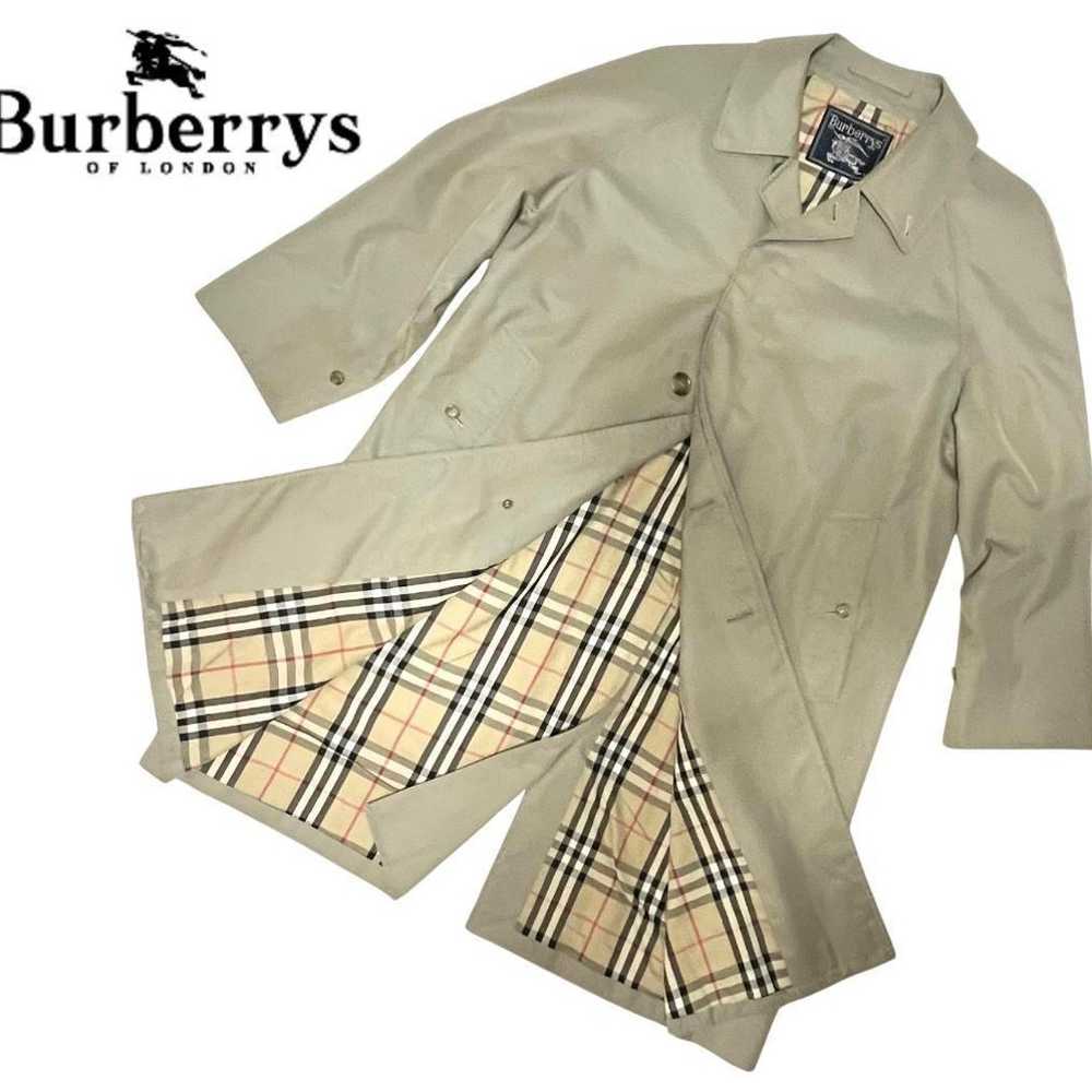 Burberrys Burberry Stand-up Collar Coat Nova Chec… - image 2