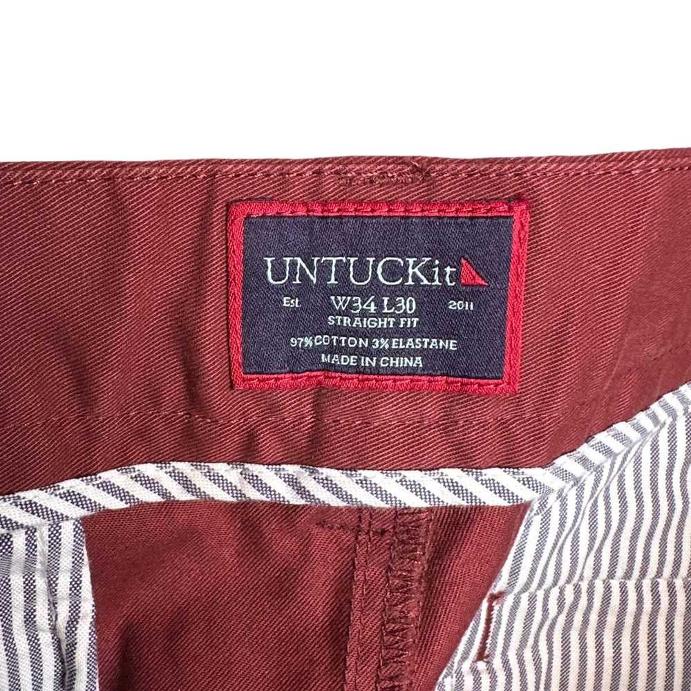 Streetwear × UNTUCKit Untuckit St. Clair khaki ch… - image 7