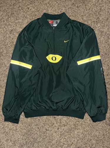 Nike Vtg Nike University Of Oregon 1/4 Zip Spellou