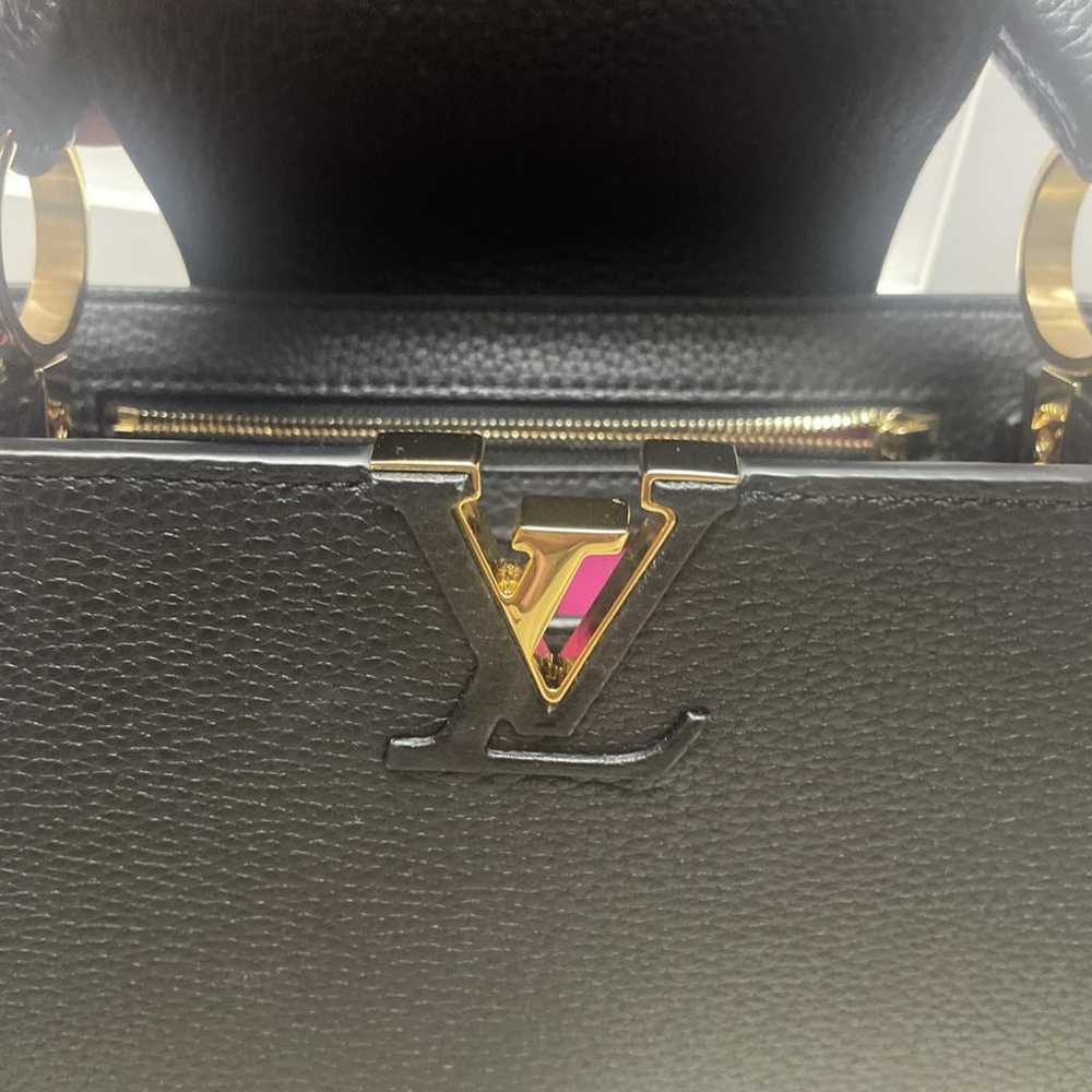 Louis Vuitton Capucines leather handbag - image 8