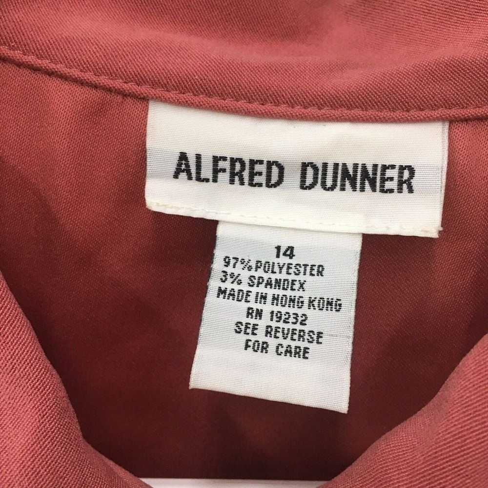 Vintage Alfred Dunner Pink Jacket Size 14 Womens - image 5