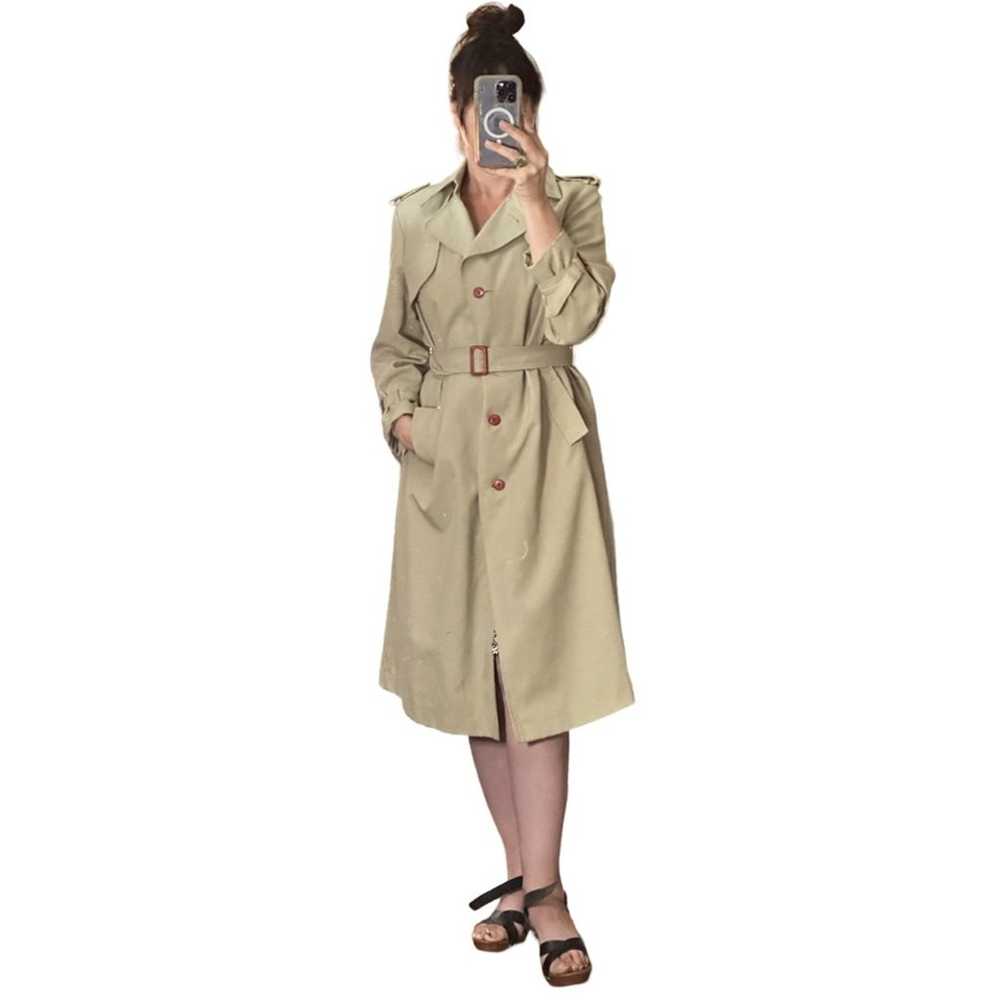 Vintage Canterbury Ltd Beige Rain Trench Coat - image 1