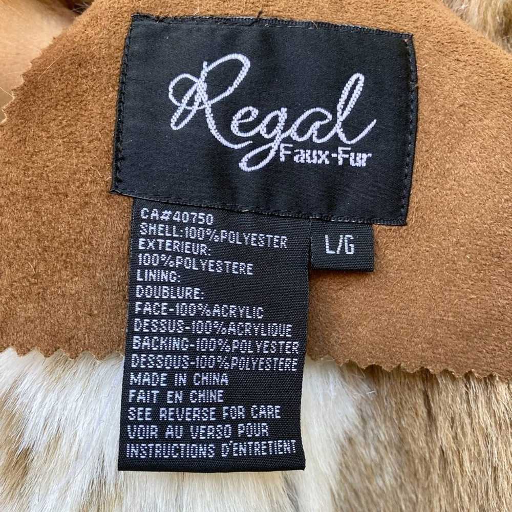 Vintage Regal Faux Fur & Suede Winter Co… - image 4