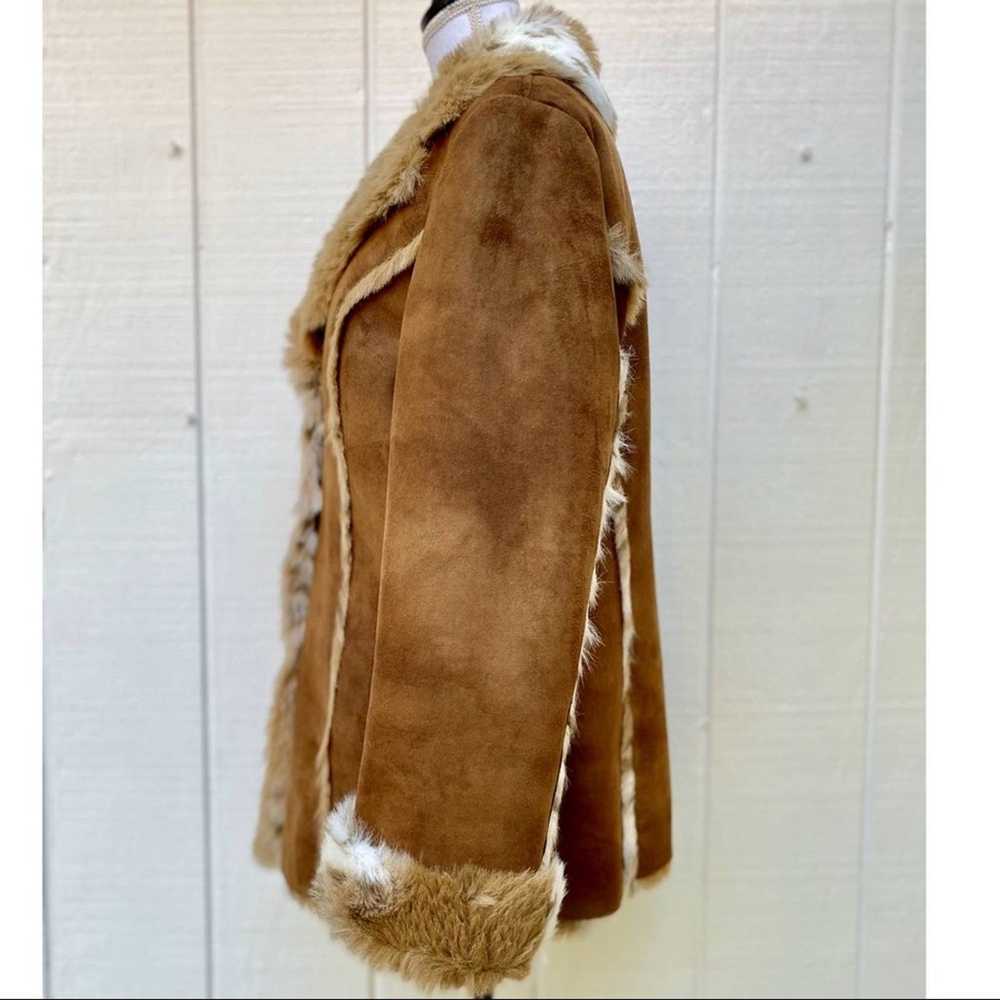 Vintage Regal Faux Fur & Suede Winter Co… - image 5