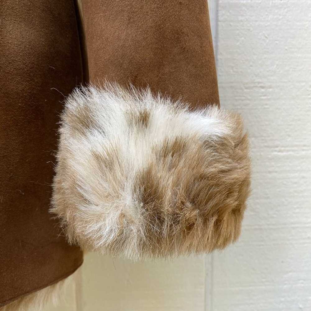 Vintage Regal Faux Fur & Suede Winter Co… - image 8