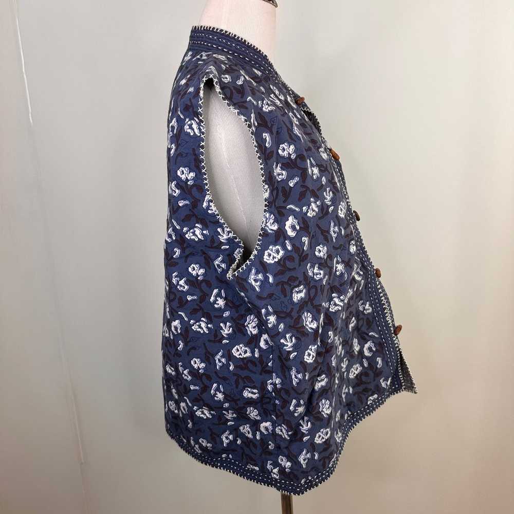 Orvis Vintage Floral Women's Vest Size XL - image 3