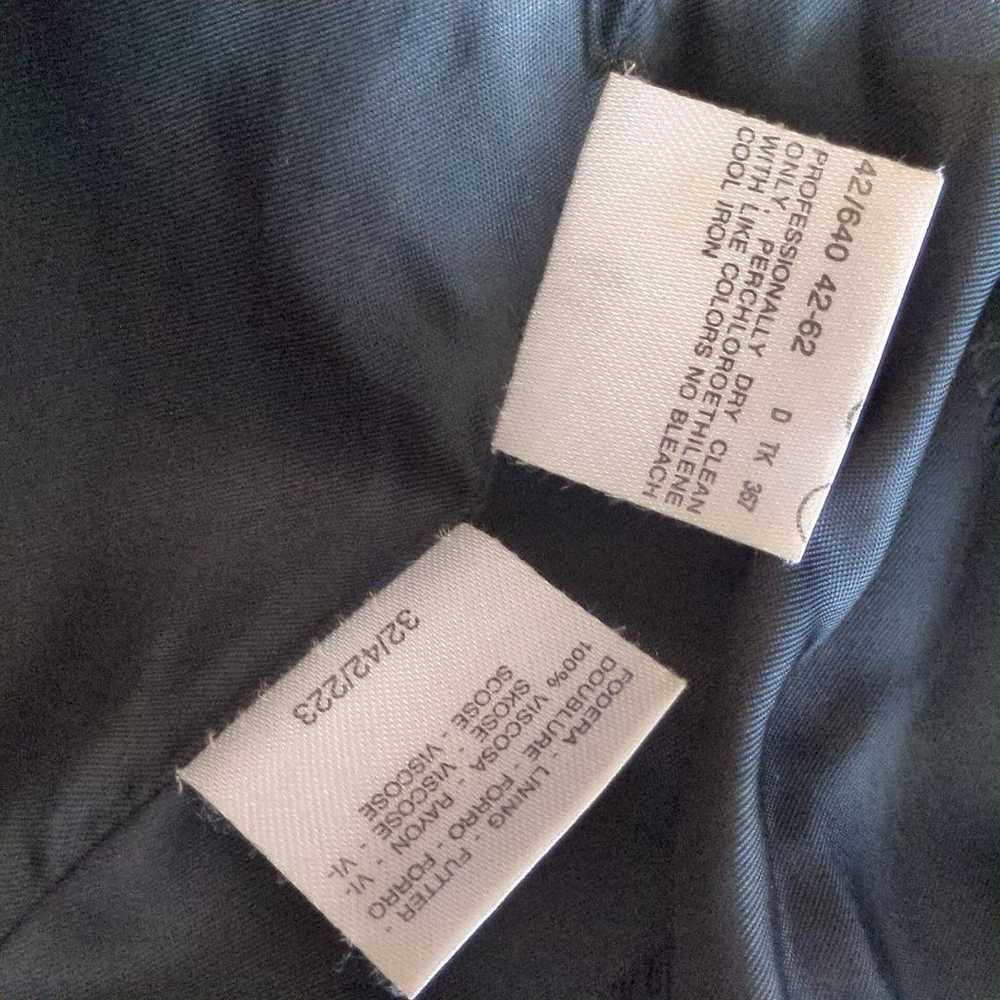 Max Mara long coat XL size black - image 11