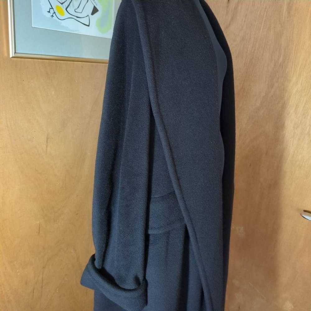 Max Mara long coat XL size black - image 5