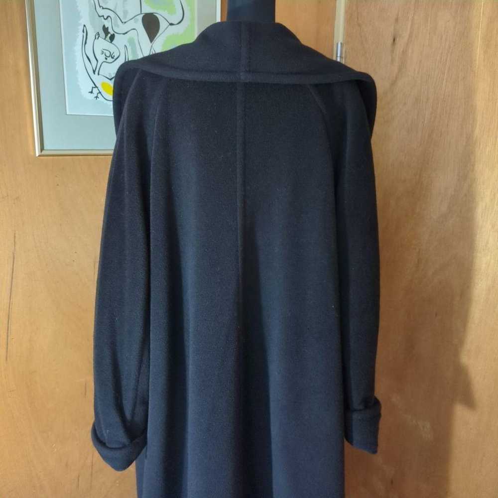 Max Mara long coat XL size black - image 7