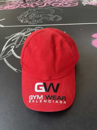 Balenciaga GYM WEAR RED CAP