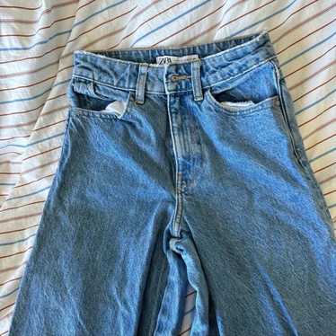 Zara light wash jeans