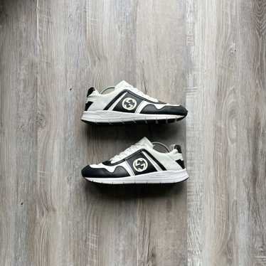 Gucci × Streetwear × Vintage GUCCI • Leather Low … - image 1