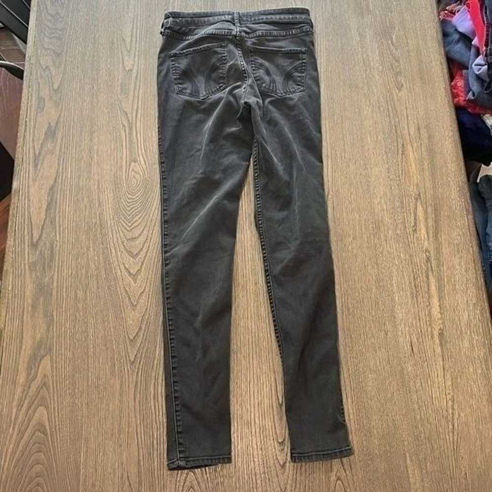 Hollister Black Skinny Jeans Size 5R - image 6