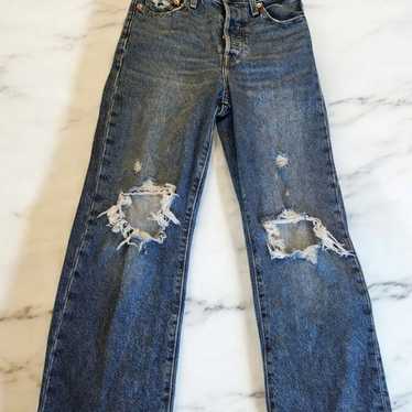 Levi's Ribcage Straight Ankle Jeans