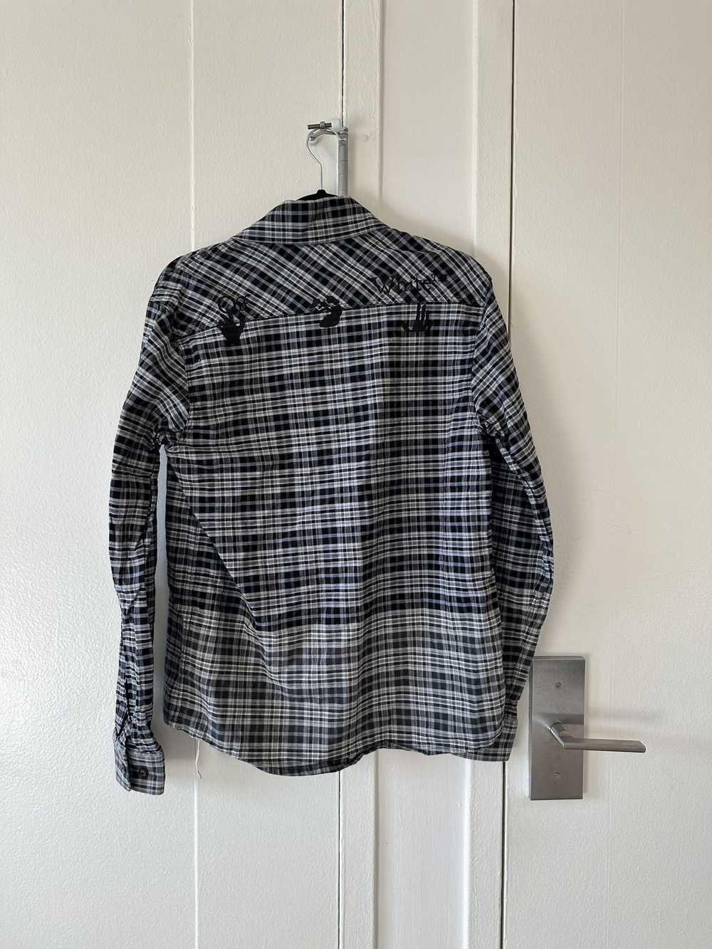 Off-White Off-White Plaid Hands Flannel - image 5