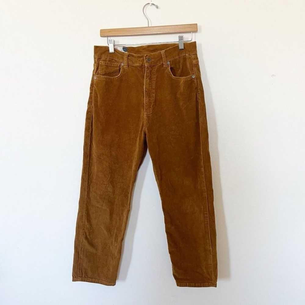 Marine Layer Vintage Straight corduroy Mustard Ru… - image 3