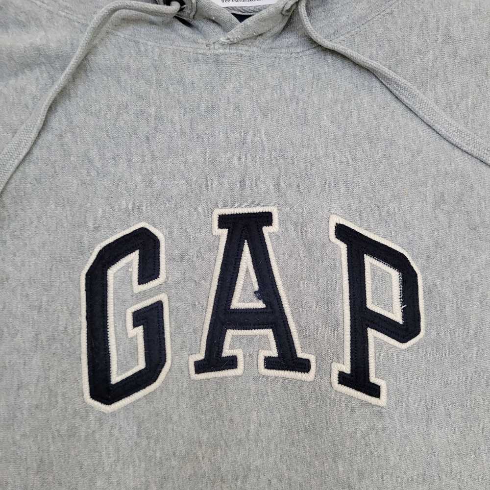 Gap Vintage GAP Hoodie Womens XL 23x25 Gray Extra… - image 11