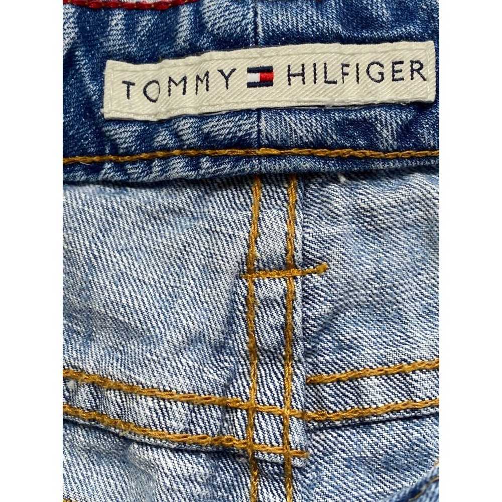 Vintage 90s Tommy Hilfiger High Rise Wide Leg Str… - image 5