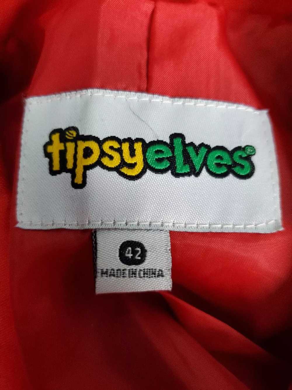 Tipsy Elves Tipsy Elves Men's Size Medium M Red S… - image 4