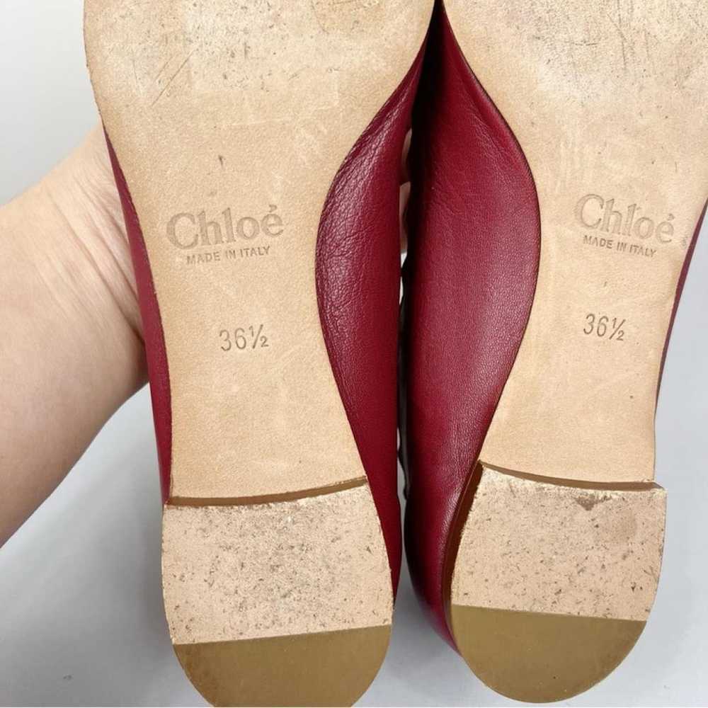 Chloé Leather flats - image 8