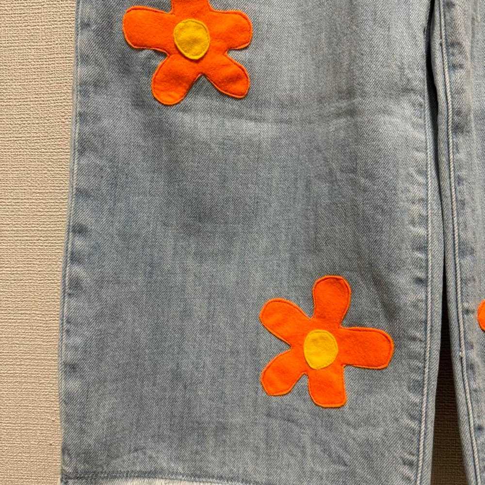 Remake denim, floral pattern, women's, vintage gi… - image 3