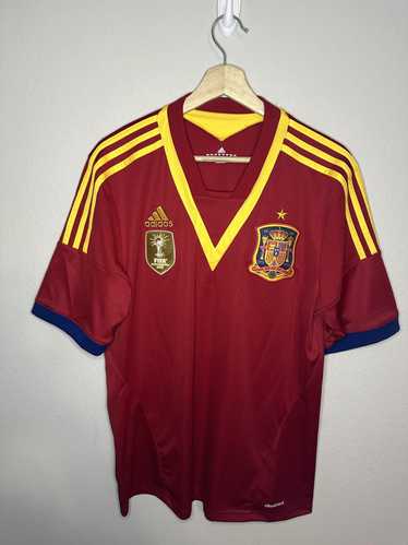 Adidas × Soccer Jersey × Vintage 2012 Adidas Spai… - image 1