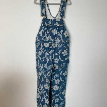 Ron Herman Vintage Floral Print Overalls - image 1