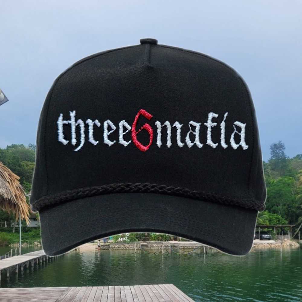 Three6mafia snapback Retro Vintage 90s style hat - image 1