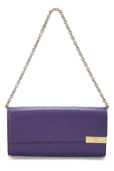 Purple Guccissima Wallet On Chain (WOC) - image 1