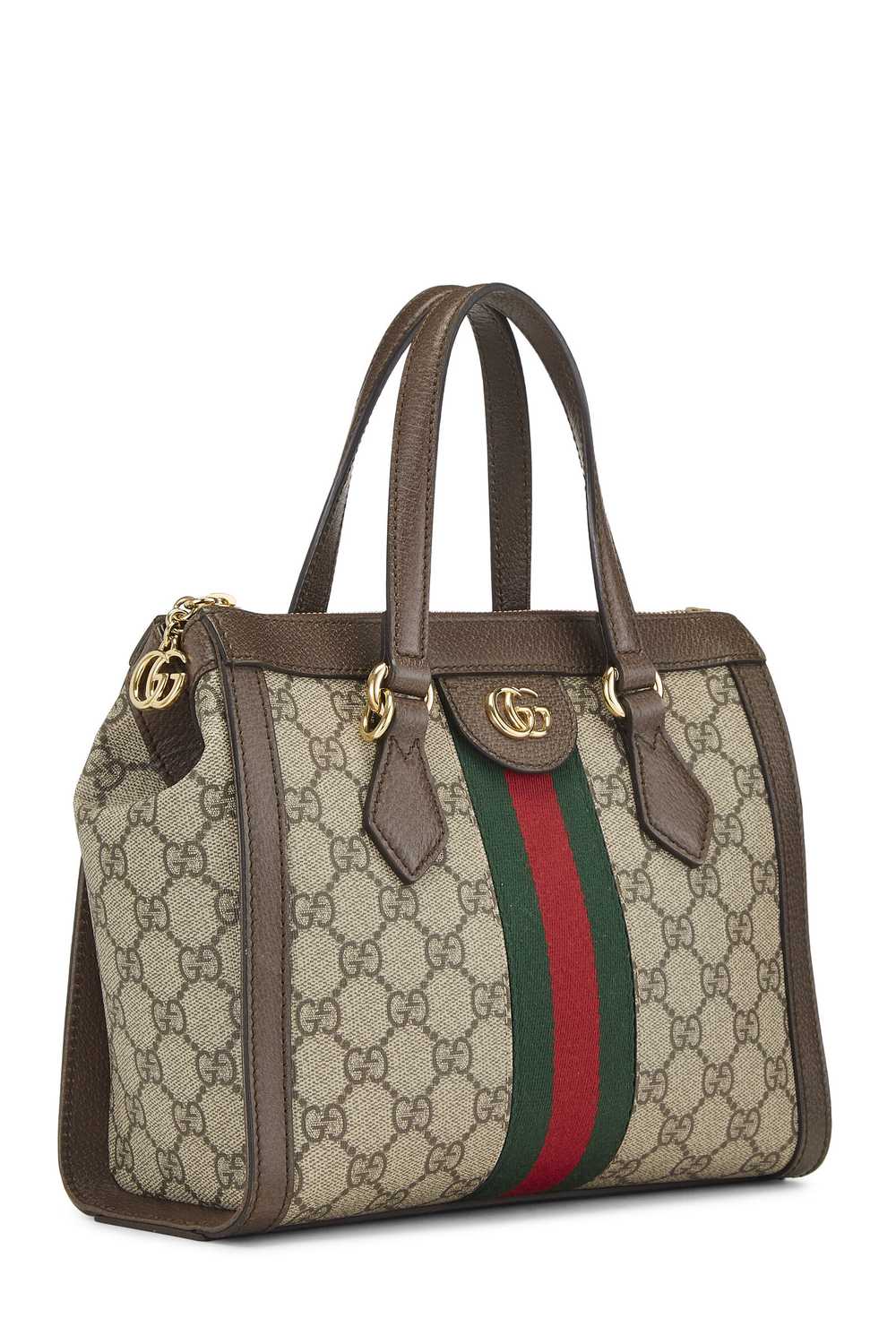 Original GG Supreme Canvas Ophidia Tote Small - image 2