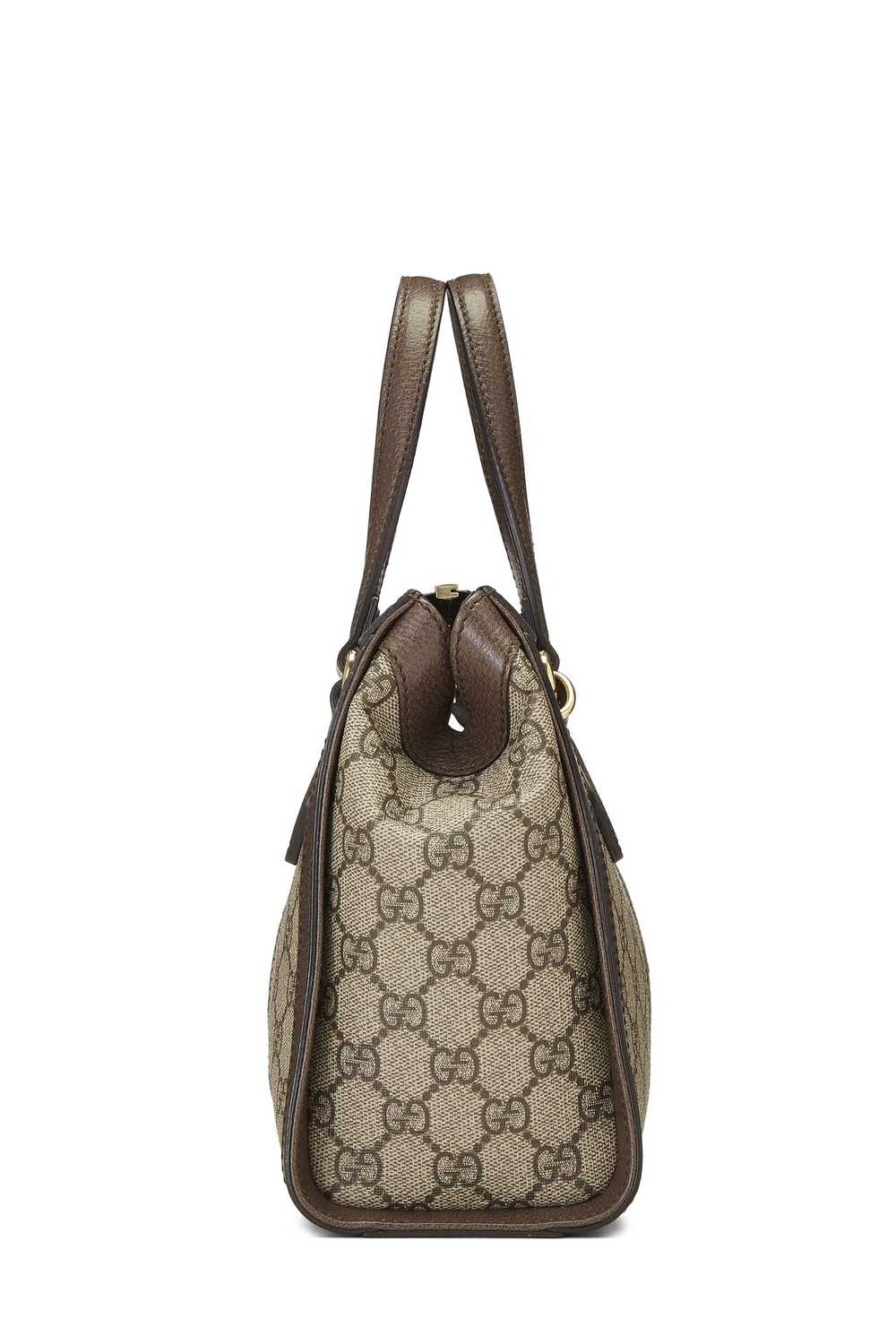 Original GG Supreme Canvas Ophidia Tote Small - image 3