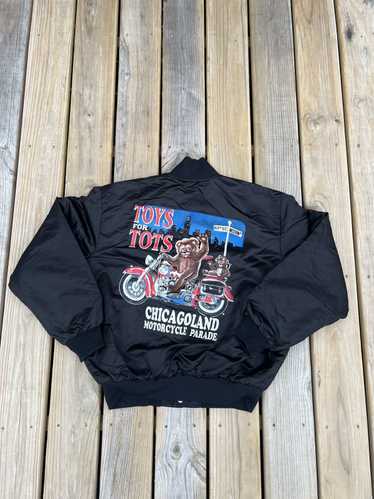 Bomber Jacket × Made In Usa × Vintage Vintage 90s… - image 1