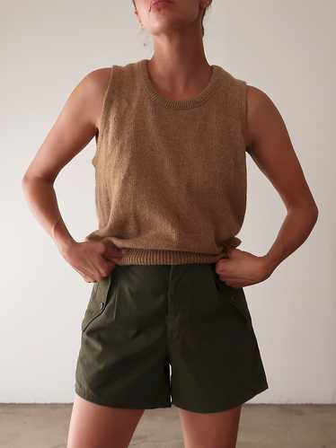 Tan Sweater Vest - image 1