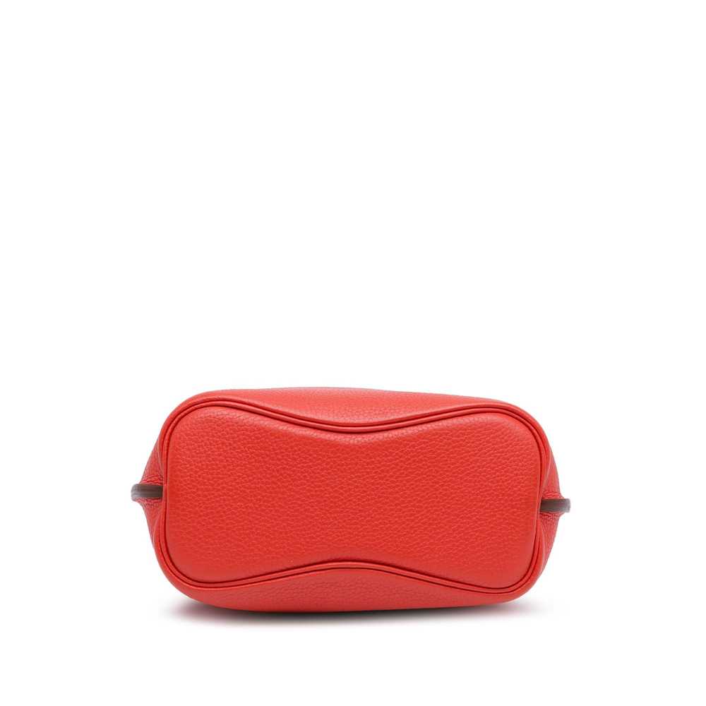 Product Details Hermes Red Taurillon Clemence So … - image 4