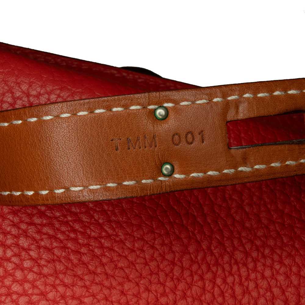 Product Details Hermes Red Taurillon Clemence So … - image 7