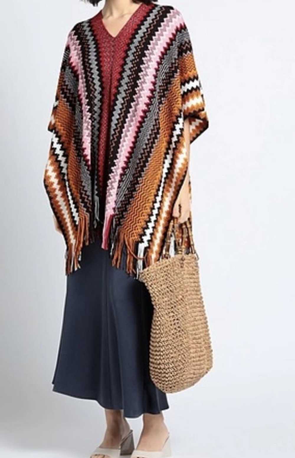 Product Details Missoni Multicoloured Chevron Pon… - image 5