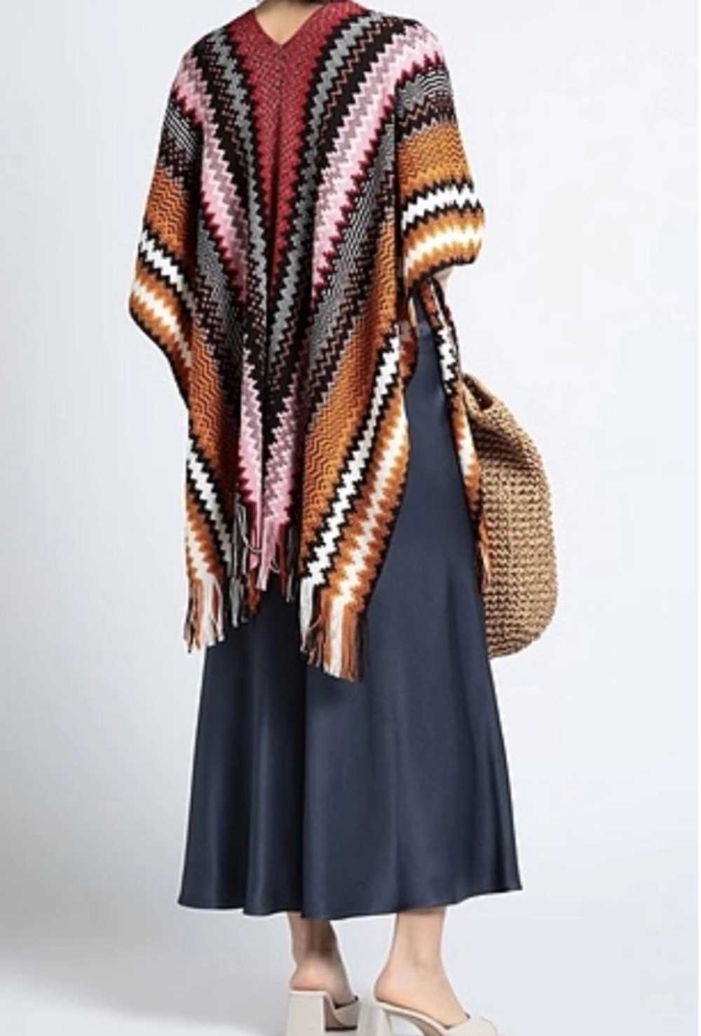 Product Details Missoni Multicoloured Chevron Pon… - image 6