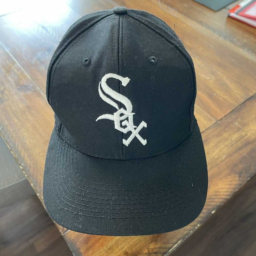 Vintage 90s Chicago White Sox Logo 7 Inc Snapback… - image 2