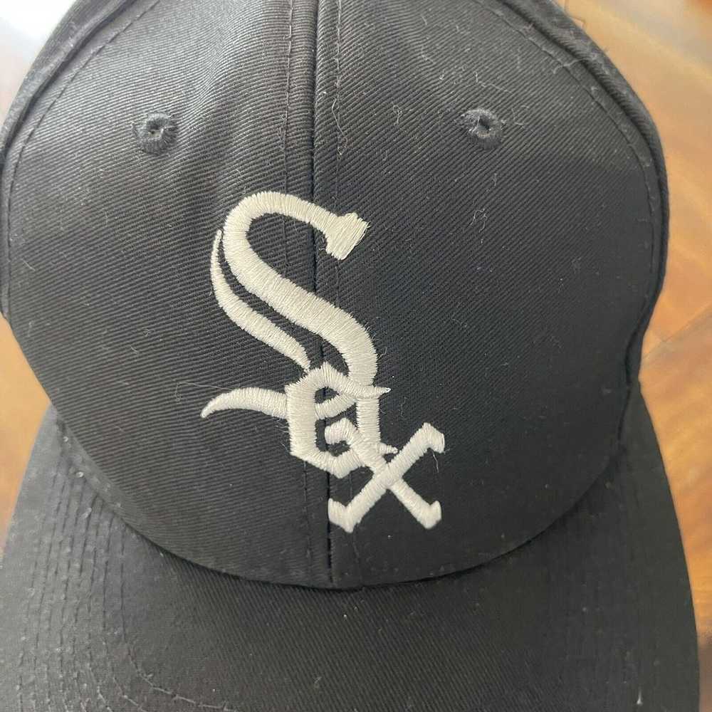 Vintage 90s Chicago White Sox Logo 7 Inc Snapback… - image 3