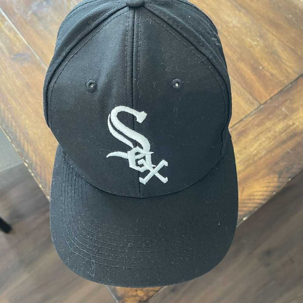 Vintage 90s Chicago White Sox Logo 7 Inc Snapback… - image 4