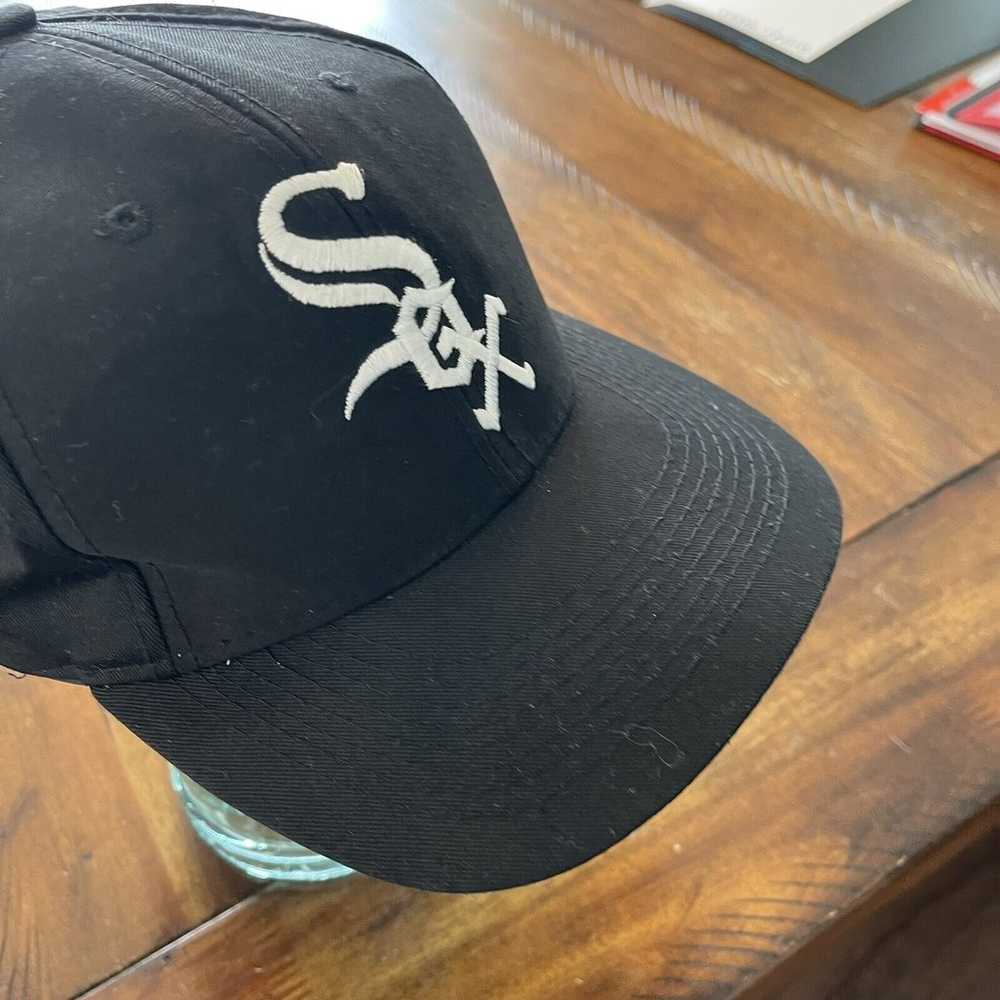 Vintage 90s Chicago White Sox Logo 7 Inc Snapback… - image 6