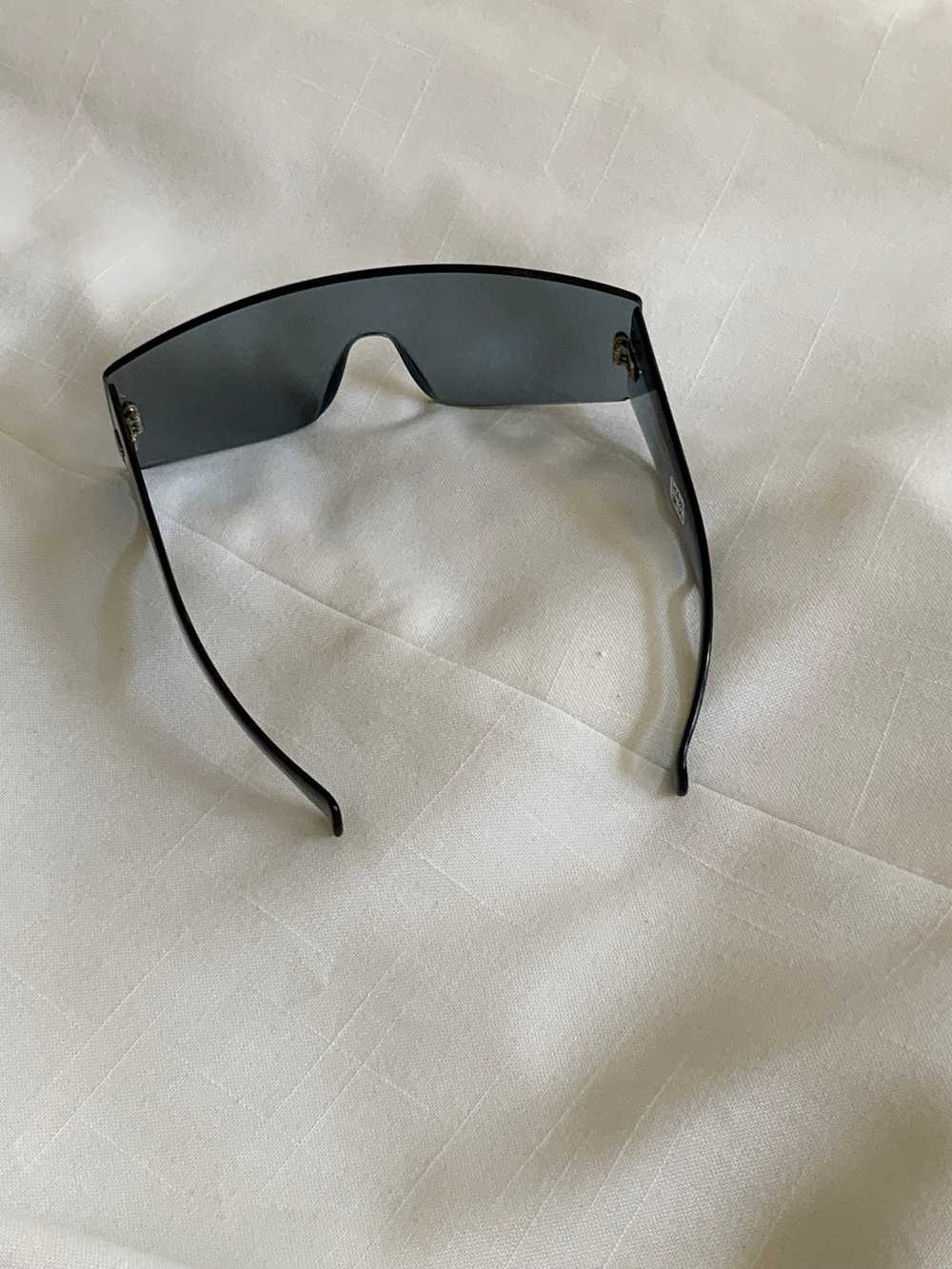 Blue acrylic sunglasses - image 7