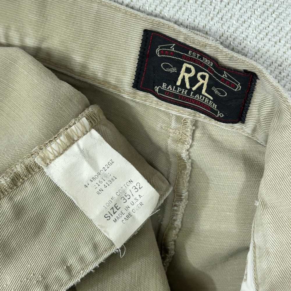 RRL Ralph Lauren Vintage 90s RRL Ralph Lauren Ple… - image 3